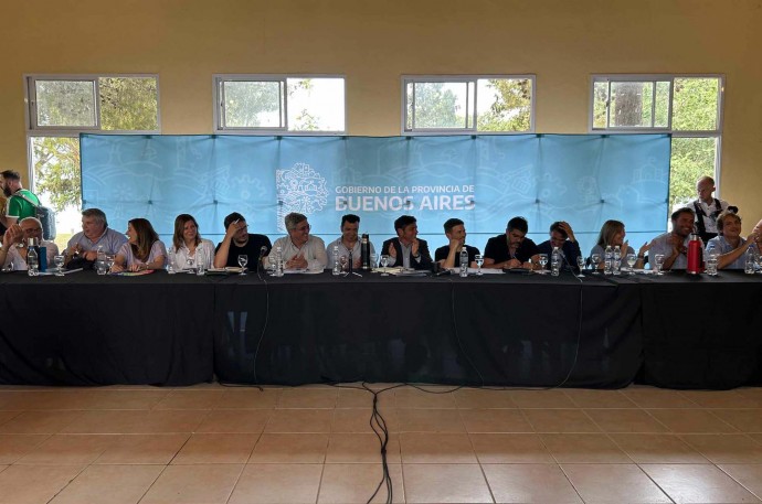 Empresarios salliquelenses estuvieron con el gobernador Kicillof