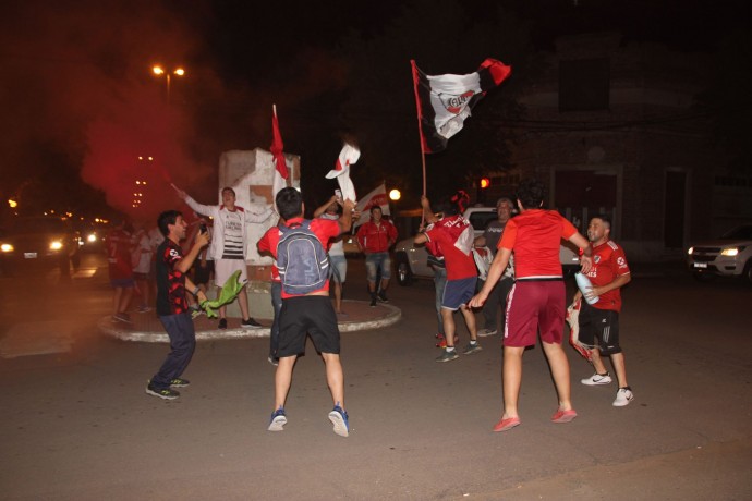 Los hinchas de River celebraron la obtención del Campeonato