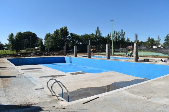 Avanza el proyecto de piletas en el Complejo Polideportivo