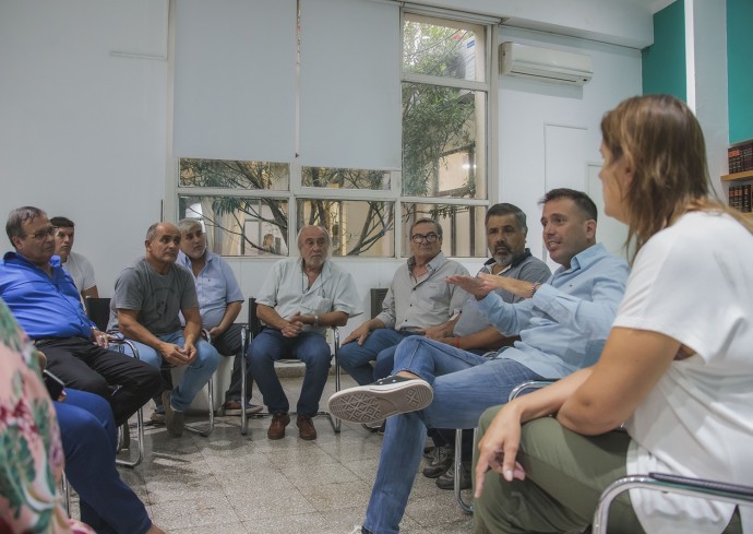 Spinolo recibió a las Federación Provincial de Trabajadores Municipales