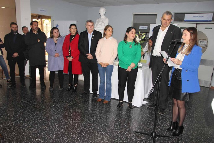 Inauguraron la sala de tomografía en el Hospital Municipal