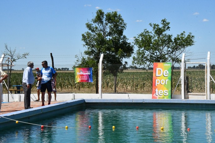 Comenzó la temporada de pileta en Quenumá