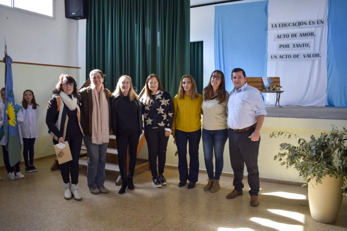 Se realizó el Acto Centralizado por el Día del Maestro en la Escuela 1