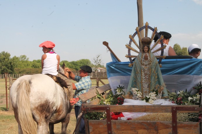 Gran participación en la “Tercera Fiesta de la Virgen Gaucha”