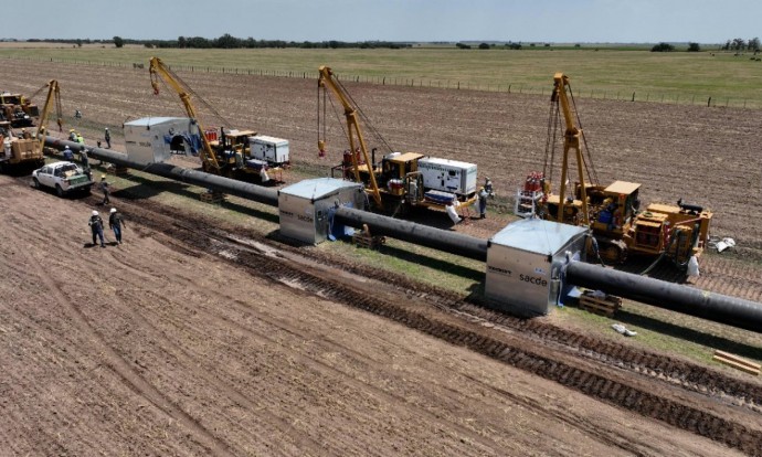 Enarsa ratificó que la obra estará lista antes del invierno