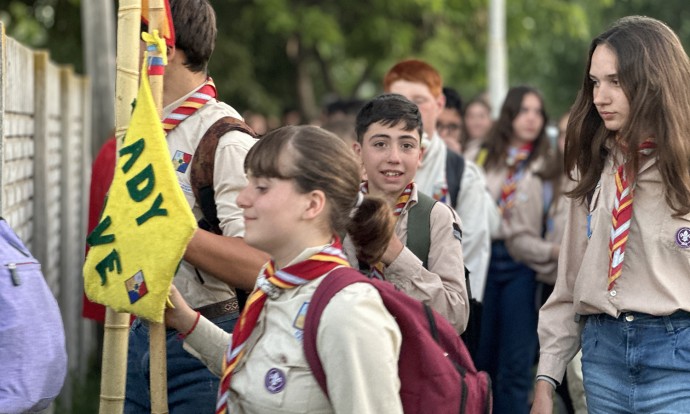 El Grupo Scout San José vivió un fin de semana inolvidable en Pehuen Có