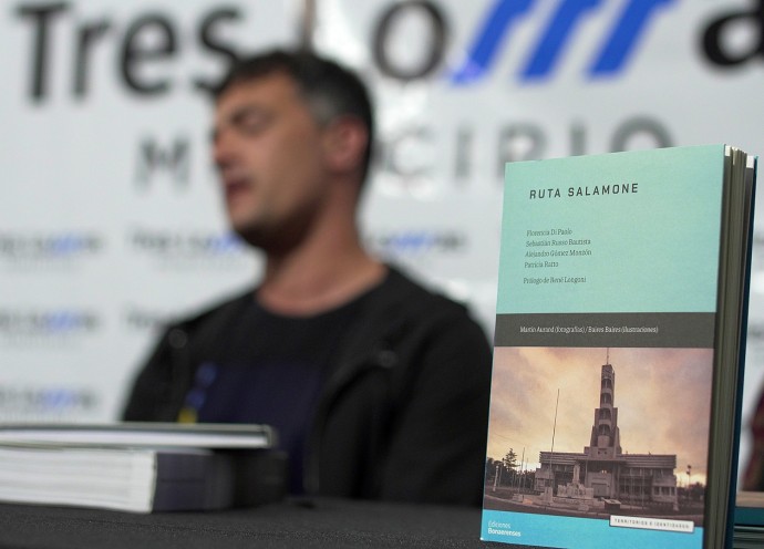 Presentaron el libro “Ruta Salamone” en Tres Lomas