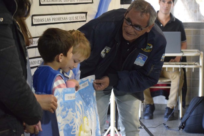 Acto por el Día del Veterano y de los Caídos en la Guerra de Malvinas