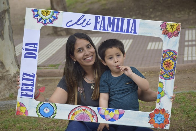 Jornada recreativa en la Plaza San Martín