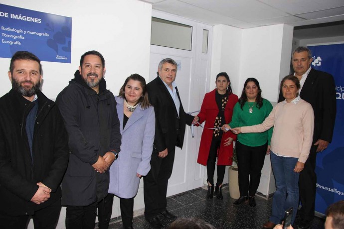 Inauguraron la sala de tomografía en el Hospital Municipal