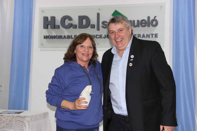 Se realizó el acto protocolar por el aniversario de Salliqueló