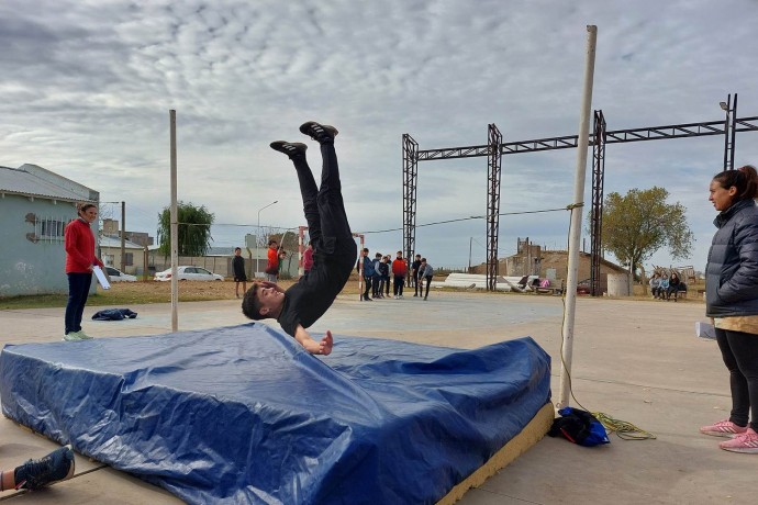 Se realizó el intercolegial de atletismo para alumnos de secundaria 