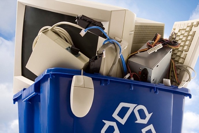 Campaña de recolección de residuos electrónicos