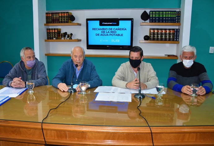 Recambio de cañería de la red de agua potable