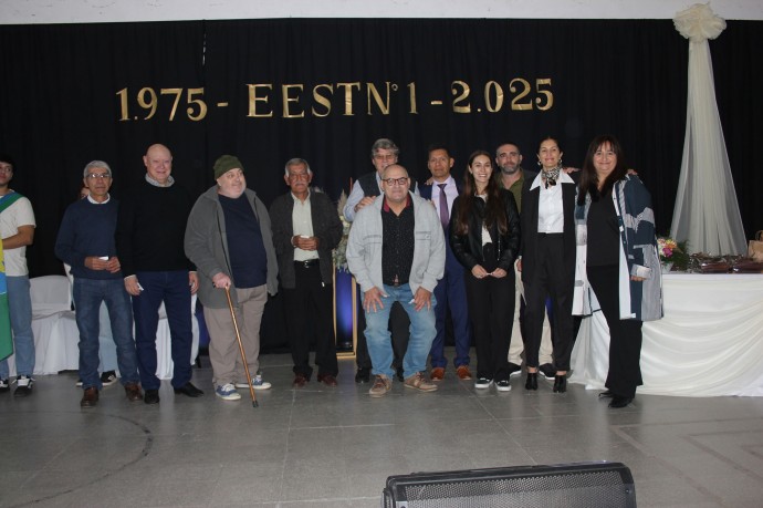 Con reencuentro y emoción, la Escuela Técnica festejó su cincuentenario 
