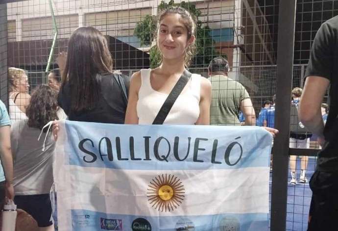 Delfina Cerdá Saavedra participó del Mundial de Padel de Menores 