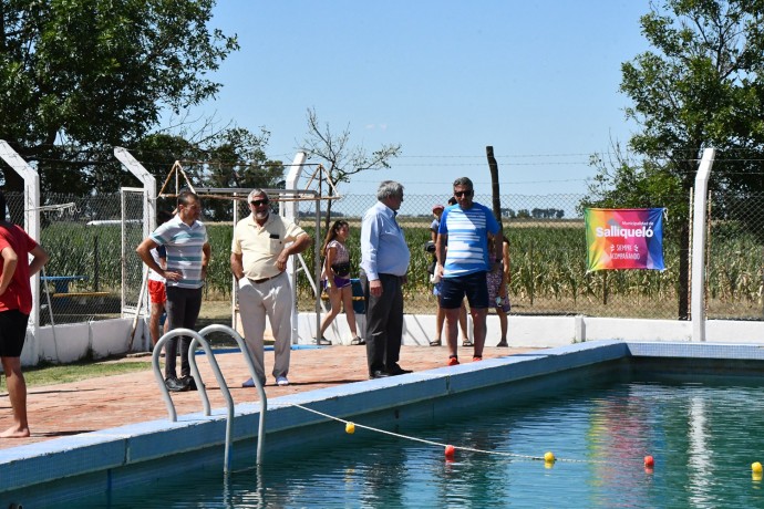 Comenzó la temporada de pileta en Quenumá