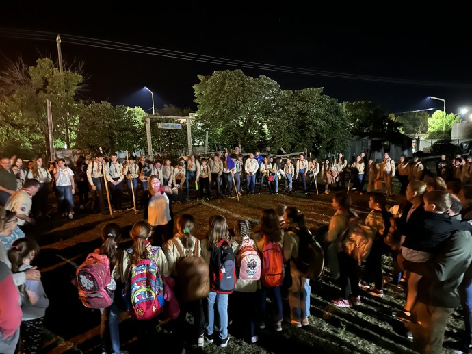 El Grupo Scout San José vivió un fin de semana inolvidable en Pehuen Có