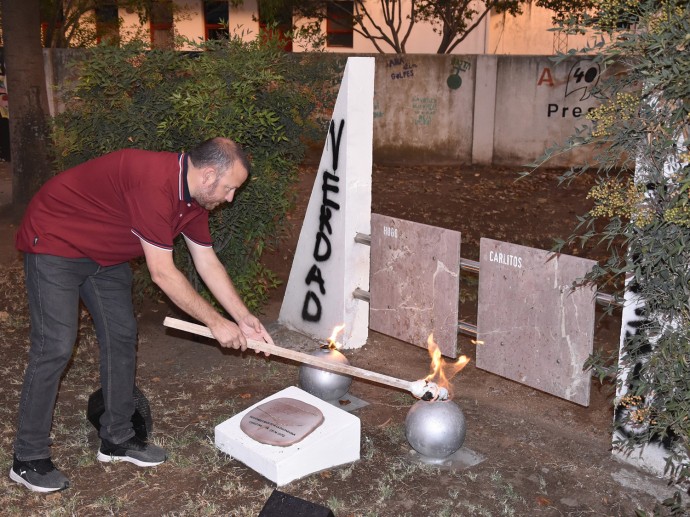 Tres Lomas conmemoró el Día de la Memoria por la Verdad y la Justicia