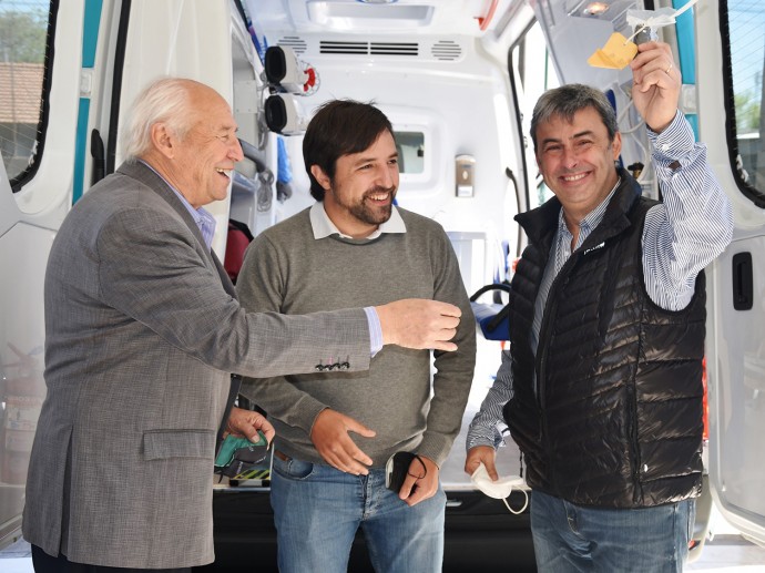 El sistema de salud incorporó una ambulancia de alta complejidad 