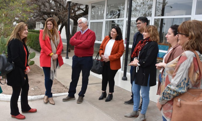 La Ministra de las Mujeres de la Provincia visitó Tres Lomas