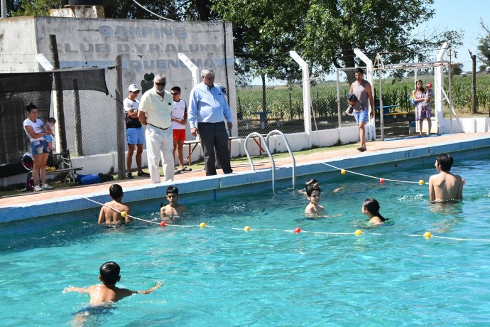 Comenzó la temporada de pileta en Quenumá