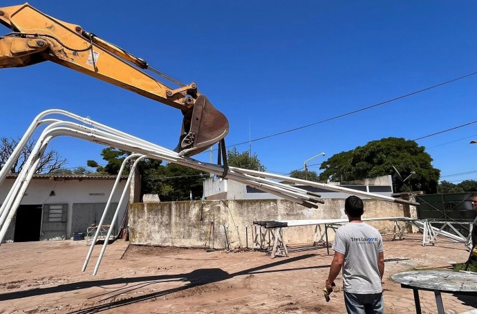 Realizan tareas de limpieza en el Corralón Municipal