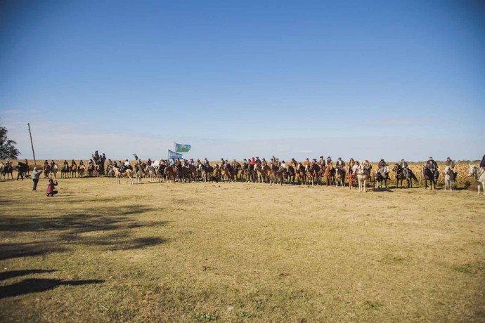 Anga Irú realizó su tercera cabalgata hacia Pehuelches