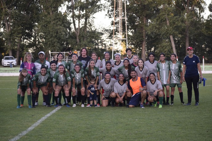 El Complejo Polideportivo fue escenario para el fútbol femenino