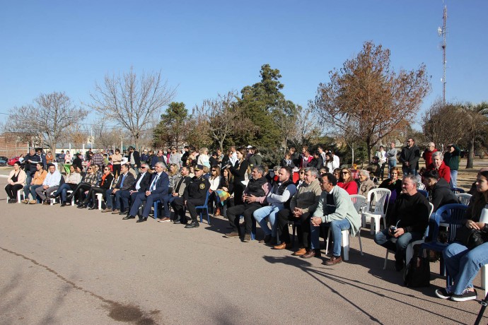 Se realizó el acto central por el 9 de Julio