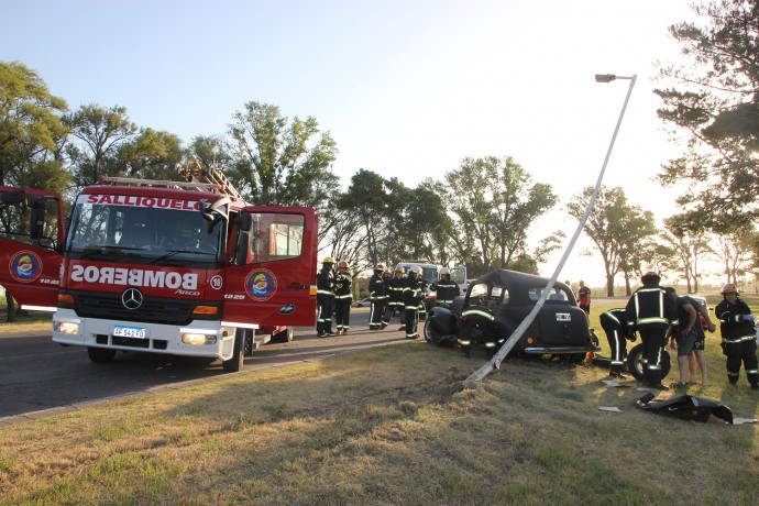 Accidente en el Acceso Centenario 