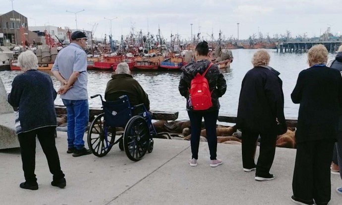 Residentes del Hogar de Quenumá viajaron a Chapadmalal